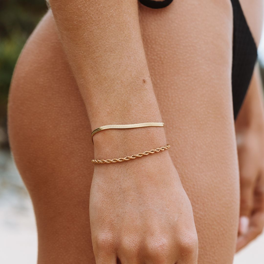"Kauai" Herringbone Bracelet